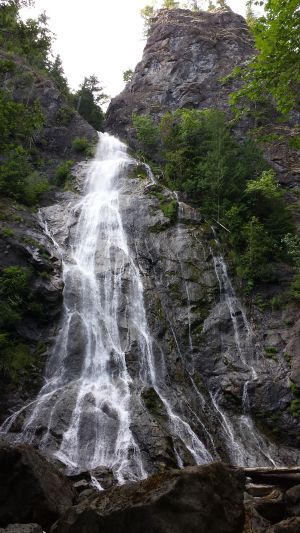Rocky Brook Falls on the Olympic Peninsula
